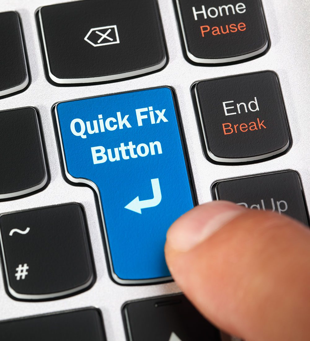 Remote quick-fix consultation